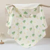 Baby blanket, all-cotton baby blanket, single thick newborn blanket, Class a cotton, thick baby sleeping bag for autumn and winter, knitted pure cotton fabric, long Johns, mother and baby products, baby products, windproof blanket Item Picture